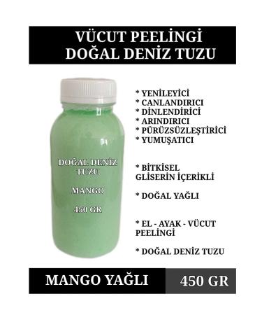 EMS AVM BODY PEELING MANGO SEA SALT PEELING HAND FEET BODY PEELING 450 GR