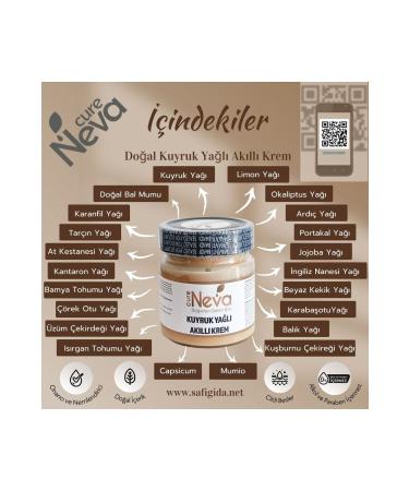 burcutabiat Cure Neva Natural Tail Oil Massage Ointment 180 Gr. (225 ML.) - Buy Online on GoSupps.com