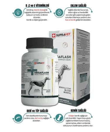 Furlo Mega Flash Xxl Dog Joint and Muscle Builder Liquid 500 Ml - SUP011 - Petshopundan