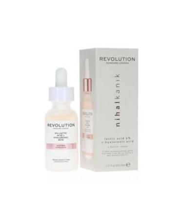 NOVAFACE STD Revolution Skincare X Nihal Kan k 5% Lactic Acid and Hyaluronic Acid Serum 30 ml Classic