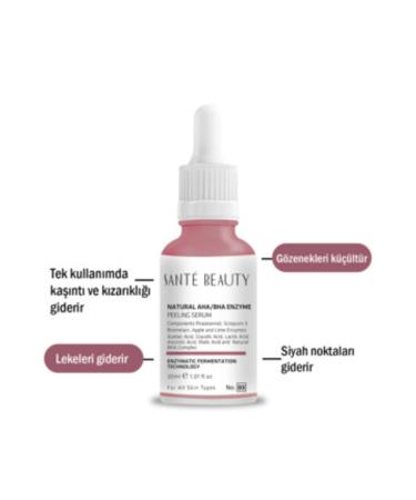 NOVAFACE STD Skin Tone Equalizer Aha & 2 Bha Pore Tightening Face Peeling Serum 30 ml Classic