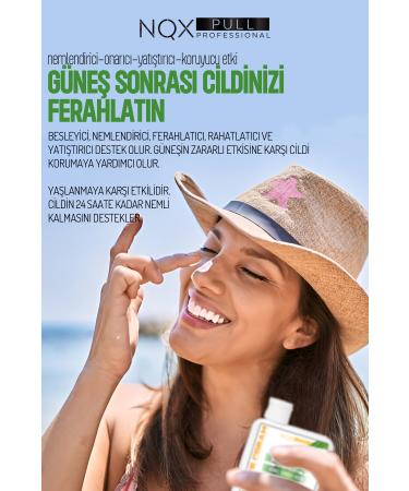 NQX PULL Moisturizing Face Cream Skin Tone Equalizer Brightening After Sun Cream - Buy Online on GoSupps.com