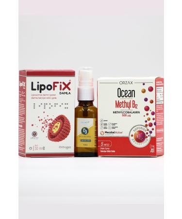 Ocean Iron B12 and Vitamin D Supplement Set for Children: LipoFix Estellife D3 & Ocean Methyl B12 - Buy Online on GoSupps.com