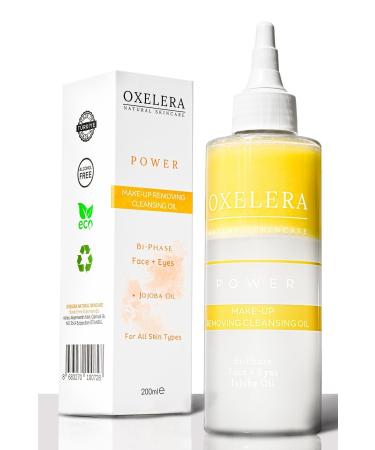Oxelera Power Make-Up and Facial Cleansing Oil - Make-Up Removing Cleansing Oil - 200 ml - Buy Online on GoSupps.com