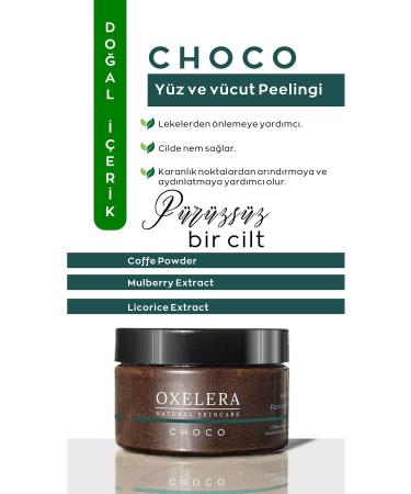 Oxelera Choco Face and Body Peeling - Face and Body Scrub - 250 gr - Buy Online on GoSupps.com