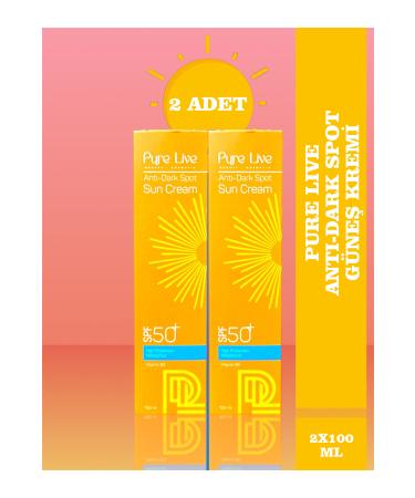 purelive Anti-Dark Spot Sun Cream 2 Pieces