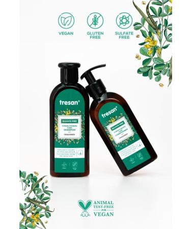 Tresan Fenugreek Strengthening Sulfate-Free Care Shampoo 300 ml - Buy Online on GoSupps.com