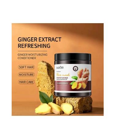 SADOER Organic Nourishing and Revitalizing Ginger Hair Mask (500 g)