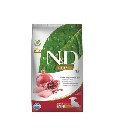 N & D Prime Grain Free Chicken & Pomegranate Small Breed Puppy Food 2.5 Kg