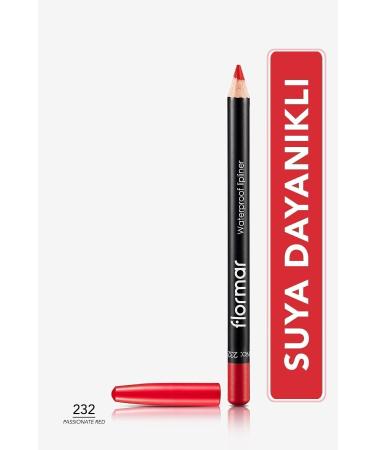 Flormar Silky Structure Easy to Apply to Lips Lasts All Day Long Lip Pencil-232 eleg.689