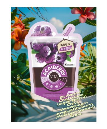 Mediheal Acai Berry Extract Face Care Mask - Acaiberry Vita Mask 25 ml