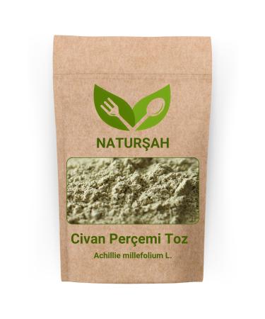 Natur ah Yarrow Powder-Ground (Achillie Millefolium L. Powder) 500 Gr