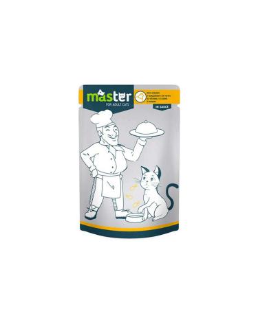 Master Chicken Meat Pouch Cat Food 80 Gr. 553134