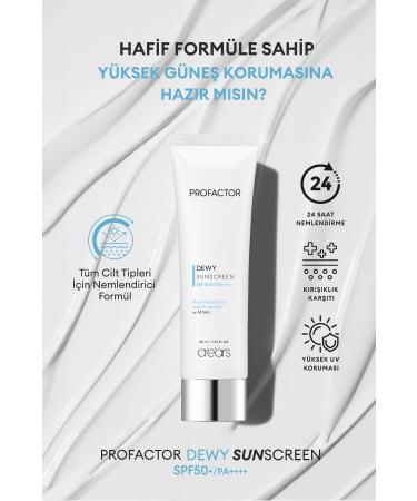 Cre'ars Peptide Intensive Moisturizing Sunscreen Cre'ars Profactor Dewy Sunscreen SPF50+/PA++++ - Buy Online on GoSupps.com