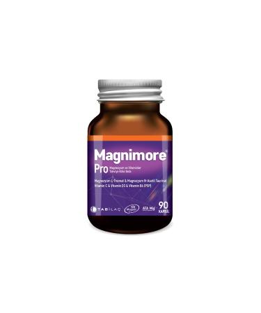 Magnimore Pro Magnesium and Vitamins Food Supplement 90 Capsules 8680133001628