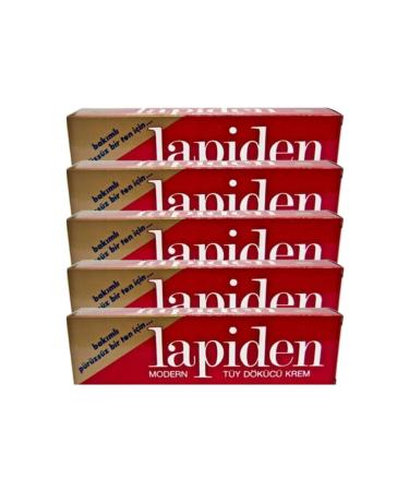 Lapiden Classic Red Hair Removal Cream 40 gr 5 Pieces