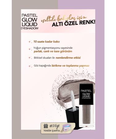 Pastel Mix Set - Glow Liquid Eyeshadow 223 + Cream Blush 44 + Togin Bag - Buy Online on GoSupps.com