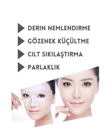 Pastelya Transparent Mask Natural Collagen Skin Mask Instant Brightness and Moisturizing - - Buy Online on GoSupps.com
