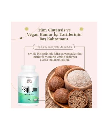Guzel Ada G da Psyllium Husk Herb Powder 250 Gr - Buy Online on GoSupps.com