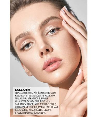 Bioxcin Eyebrow Eyelash Serum - Collagen Hyaluronic Acid Castor Oil Keratin Peptides B5 Biocomplex B11 - Buy Online on GoSupps.com