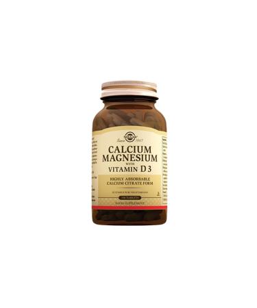 Solgar Calcium Magnesium Vitamin D3 150 Tablets