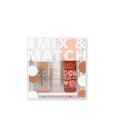 Show by Pastel Mix & Match Glow Liquid Highlighter 72 & Joy Liquid Blush 57