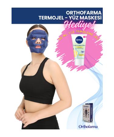 orthofarma Cold & Hot Compress Thermogel Face Mask Under Eye Dark Circles Headaches and Blackhead Reducer