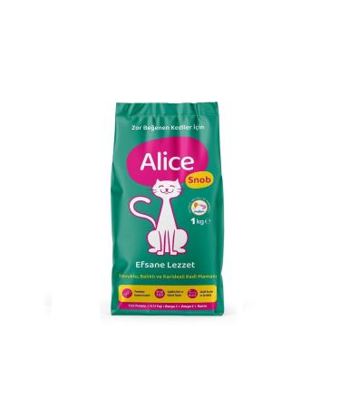 Alice Snob Chicken Adult Dry Cat Food 1 Kg
