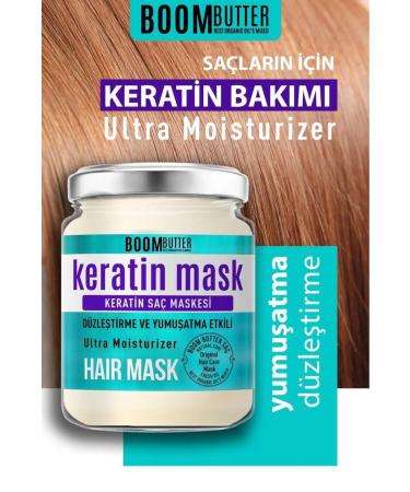 BOOM BUTTER Strengthening Repair Keratin Hair Mask 190 ml - Buy Online on GoSupps.com