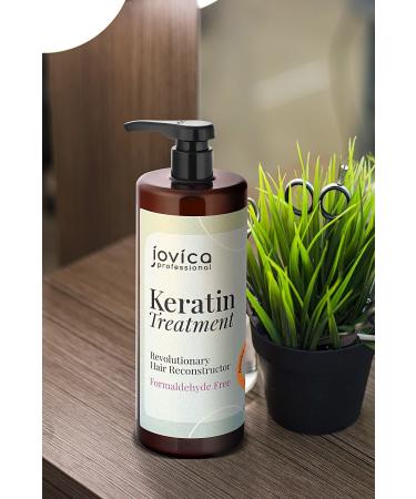 Jovica Brazilian Blow Dry Keratin Formaldehyde-Free Smoke-Free Odorless 1000 ml - Buy Online on GoSupps.com