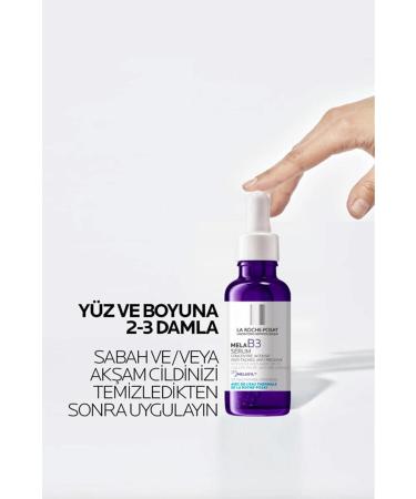 La Roche Posay Mela B3-Dark Spot and Wrinkle Reducing Skin Tone Equalizing and Brightening Serum Passi.4204
