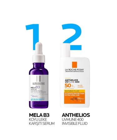 La Roche Posay Mela B3-Anti-Dark Spots and Wrinkles Skin Tone Equalizer and Brightening Serum-30 ML - Buy Online on GoSupps.com