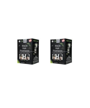Dex Black Shampoo Black Hair Shampoo Set 25 Ml X10 (2 Pack) - Buy Online on GoSupps.com