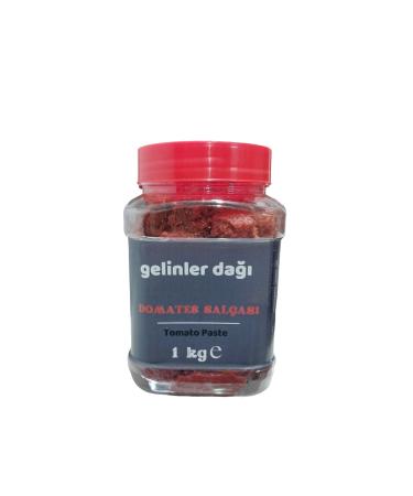 Gelinler Mountain Hatay Local Tomato Paste - Sun Drying 1000 gr (New Season 2024)