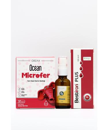 Ocean Microfer Estellife D3 Bestiron Plus Iron Supplement Package
