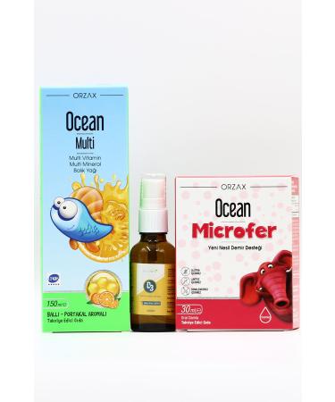 Iron and Vitamin Support Package for Children with Ocean Multi Estellife D3 Ocean Microfer