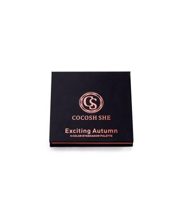 Cocosh She Exciting Autumn 9 Color Eyeshadow Palette High Pigmentation Non-Clumping Easy Blending - Buy Online on GoSupps.com