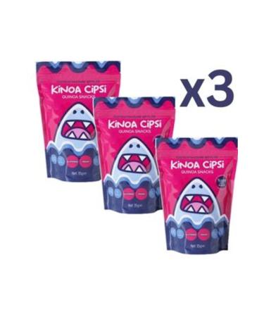 NOVAFACE STD Quinoa Chips 3 Pieces Gluten Free and Vegan Healthy Snack 35 G - 3 Pieces - Analysis Classic