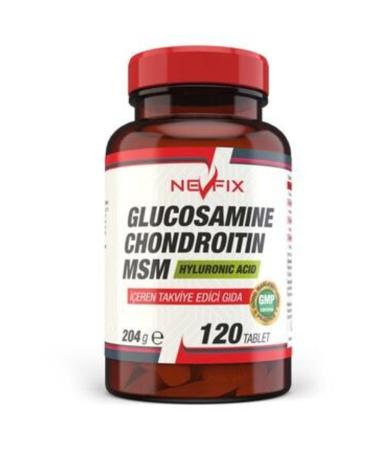 NOVAFACE STD Glucosamine Chondroitin Msm Hyaluronic Acid 120 Tablets Classic