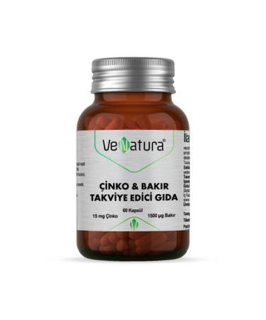 NOVAFACE STD Zinc & Copper Food Supplement 60 Capsules Classic