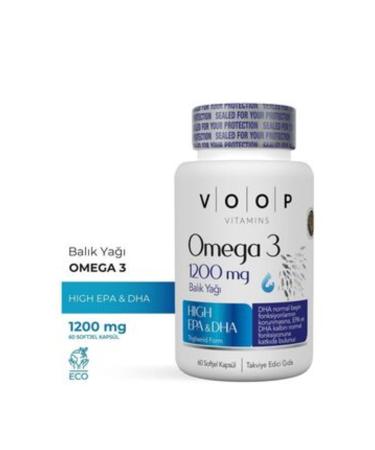 NOVAFACE STD Omega 3 Fish Oil 1200 Mg 60 Capsules Classic