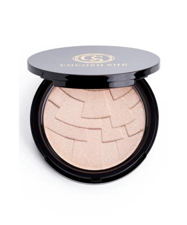 Cocosh She Pearl Shine Highlighter Illuminator 02 Champagne Pearl Powder High Pigmentation Soft Texture - Buy Online on GoSupps.com
