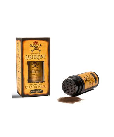 Barbertime Hair Building Keratin Fiber - Keratin Fiber Hair Builder - Hair Cover 21 gr - Buy Online on GoSupps.com