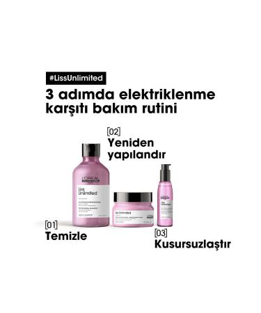 L'oreal Professionnel Serie Expert Liss Unlimited Anti-frizz and Intense Softening Oil - Buy Online on GoSupps.com