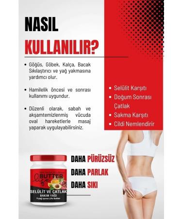 Life Butter Hip and Breast Hip Firming Stretch Mark Repair Gel 190ml