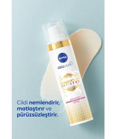 NIVEA Luminous630 Collagen Trigger Anti-Aging and Anti-Spot Skin Serum 30ml and Day Care Cream 40ml - Buy Online on GoSupps.com