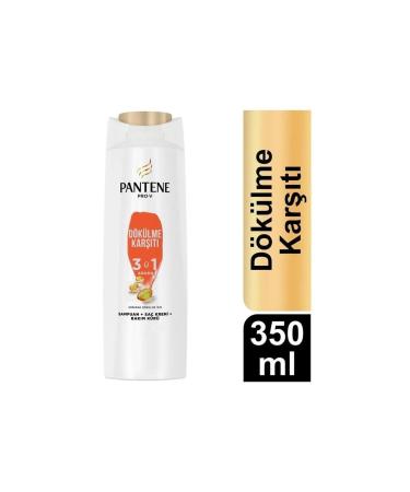 Pantene Shampoo 350ml. 3in1 Anti-Hair Loss