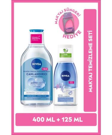 NIVEA Micellar Make-Up Remover Water 400 ml Normal Skin Eye Make-Up Remover