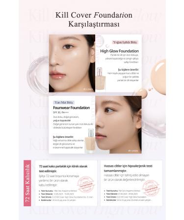 CLIO Lasting Coverage and Intense Radiance Foundation Clio Kill Cover High-Glow Foundation (4 Ginger) - Buy Online on GoSupps.com