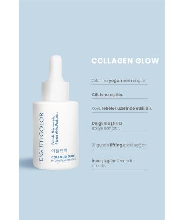 EIGHTH COLOR Magic Duo: Collagen Glow 30ml Glow Me Up 30ml Serum Set - Buy Online on GoSupps.com